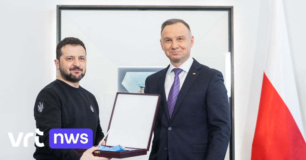 Poolse president neemt hoogste onderscheiding af van Zelensky: "Sommige grenzen mogen niet overtreden worden"