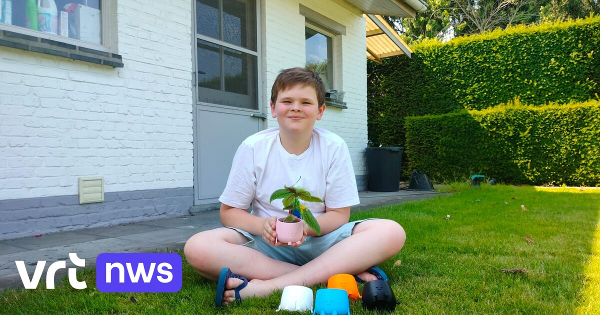 Alexandre (13) uit Laarne zamelt voor 3e keer geld in voor Kinderkankerfonds: "Gestart toen vriend leukemie kreeg"