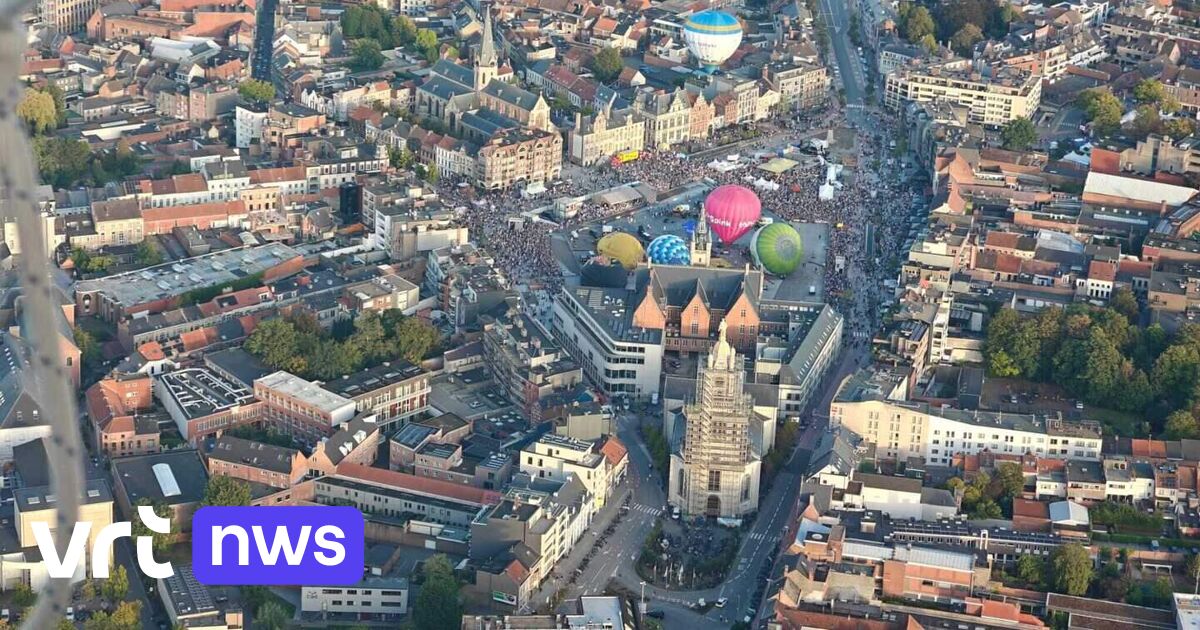Volledig vernieuwde Grote Markt in Sint-Niklaas decor voor 78e Vredefeesten: "9 opstijgplaatsen voor 36 ballonnen"