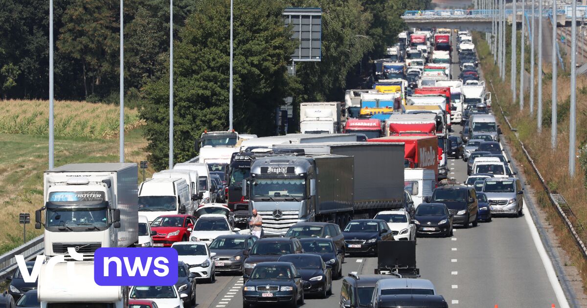 Weg E19 naar Brussel is weer vrij