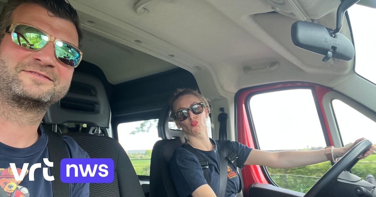 Brandweerkoppel Thijs en Isolde helpt natuurbranden bestrijden in Portugal: "We draaien mee waar nood het hoogst is" | VRT NWS Nieuws