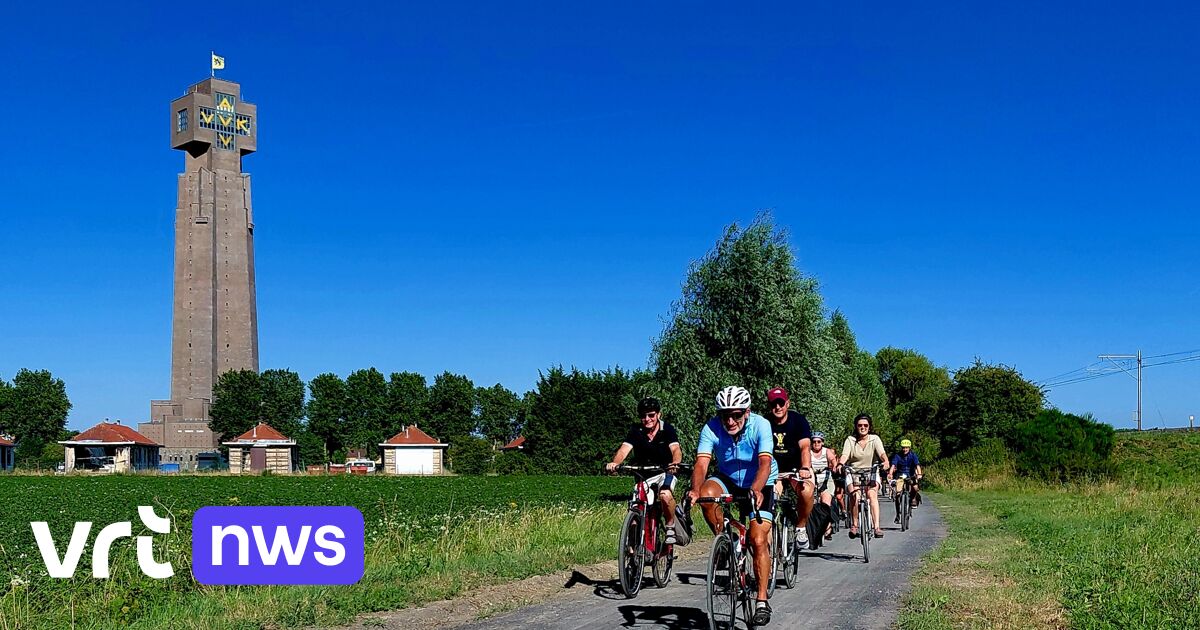 New gravel cycle route past historic Great War sites in Diksmuide suitable for families and beginners