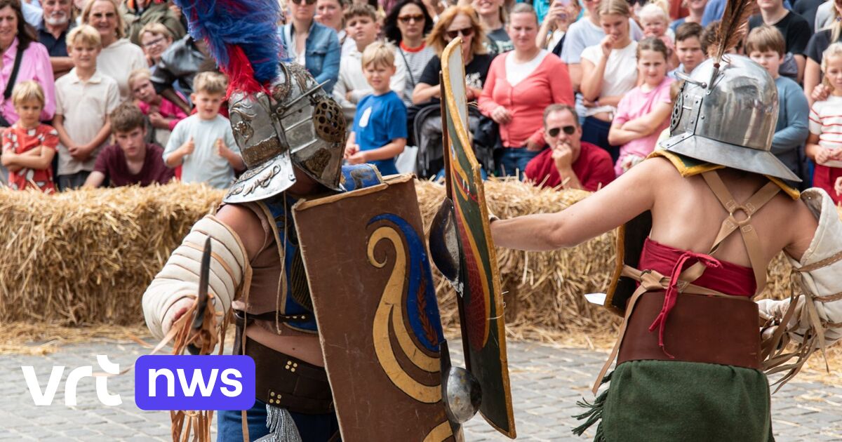Tongeren’s Roman Festival expands following success of first edition: “Gladiator fights on Market Square”