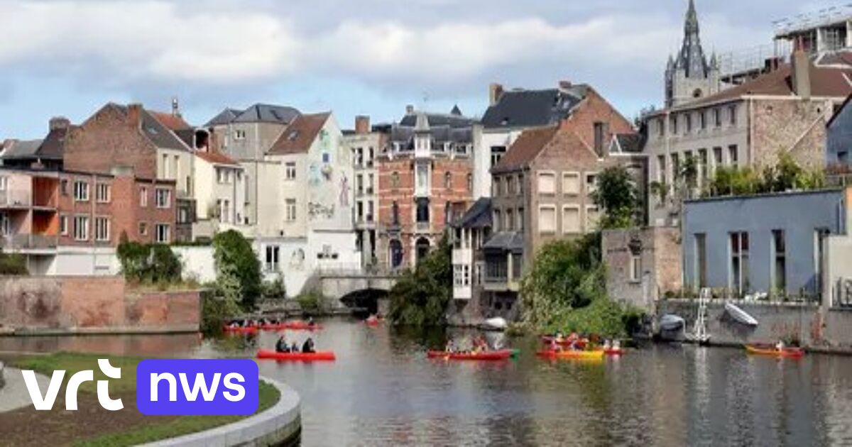 Pas op voor vies water in Gent