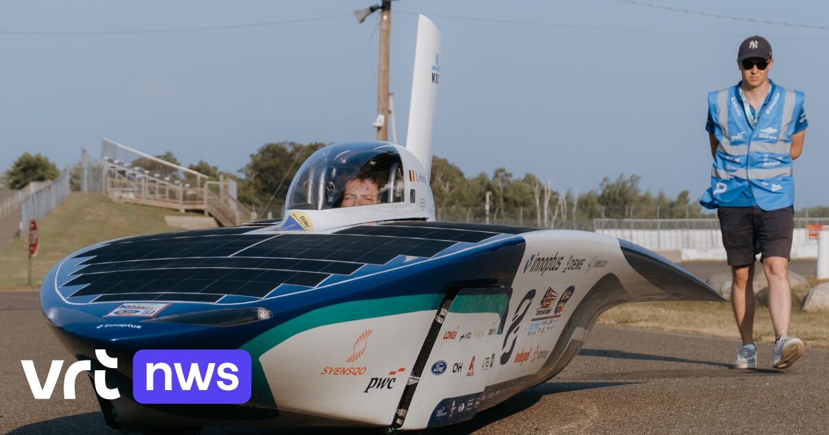 Leuven students’ solar car approved for Electrek American Solar Challenge in the US