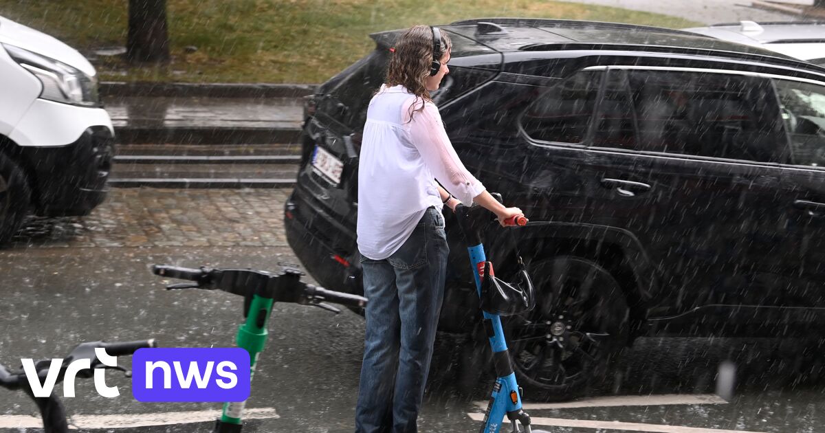 Vandaag regenachtig, maar komende week wordt opnieuw warm met temperaturen tot 35 graden