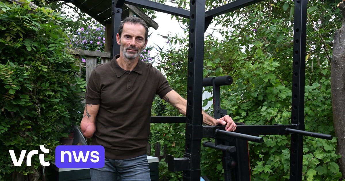 Jan uit Buizingen wil met 1 arm 4.000 pull-ups doen in 24 uur: "Met wereldrecord tonen dat ik nog meetel"