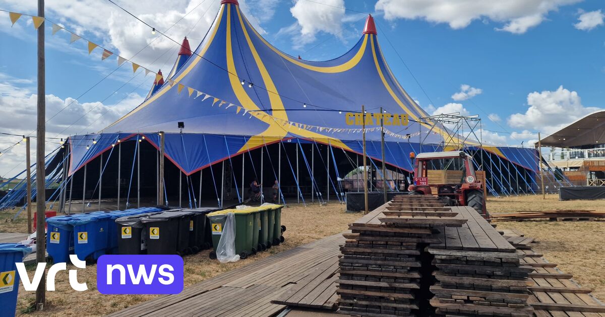 Festivalterrein Dranouter op nieuwe plek bijna klaar voor opening: 
