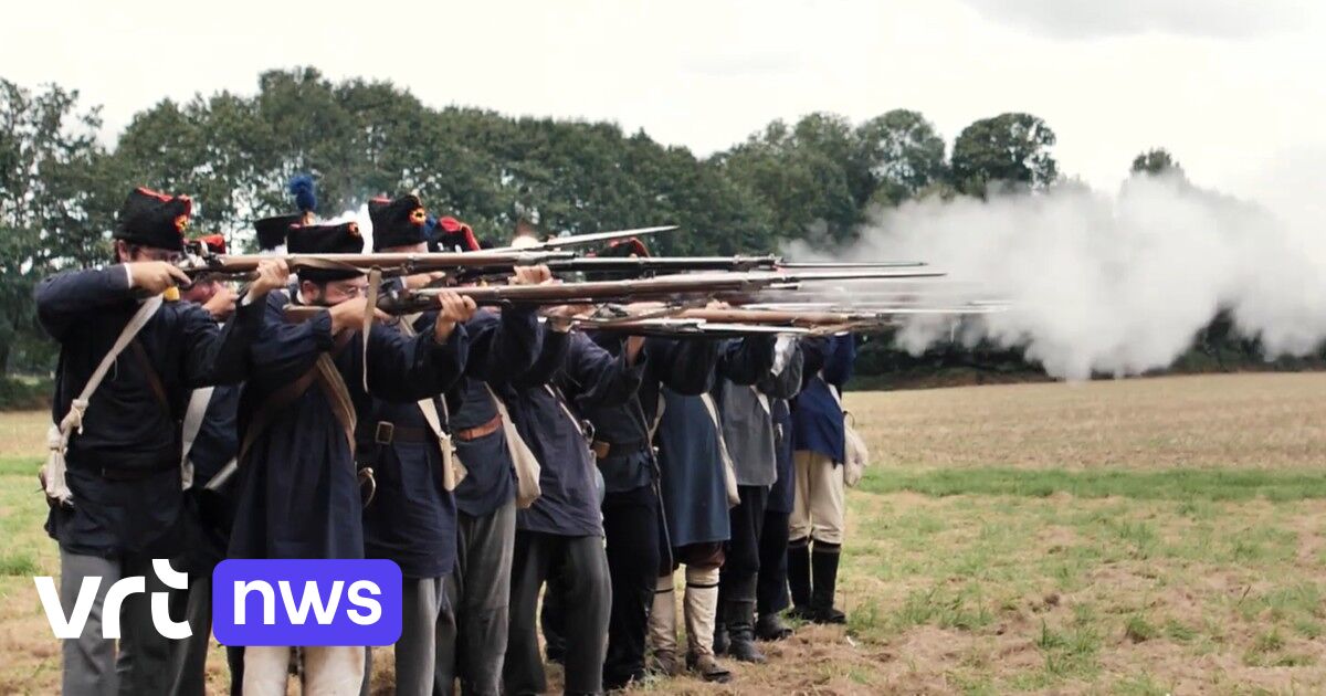 Organisatie van re-enactment slag bij Kermt neemt maatregelen omwille van droogte: 