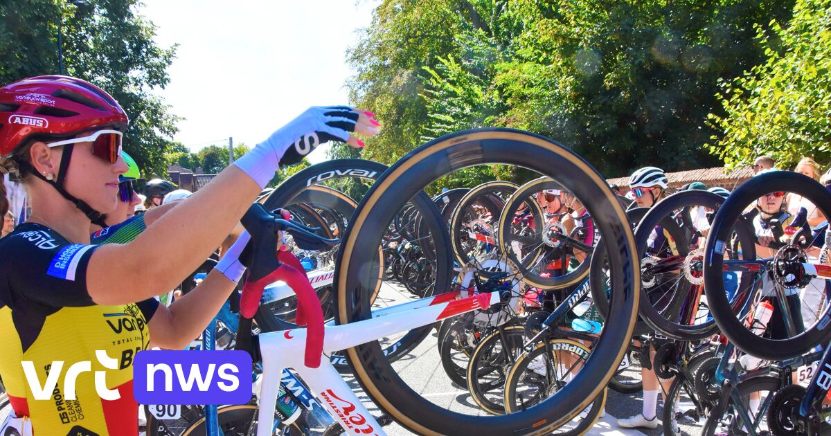 Ex-Belgisch kampioene Jesse Vandenbulcke neemt afscheid in Heusden met erehaag én nieuwe zwangerscha