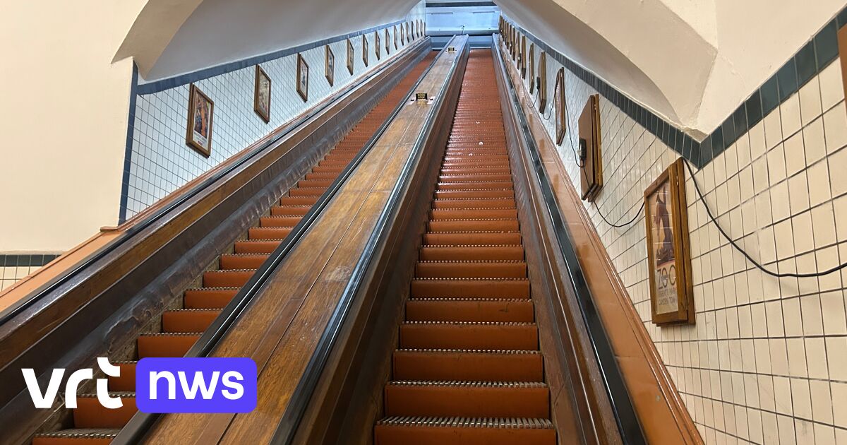 Antwerpener Fußgängertunnel als Drehort für britische Serie: „Solche alten Rolltreppen gibt es nirgendwo sonst in unserem Land“