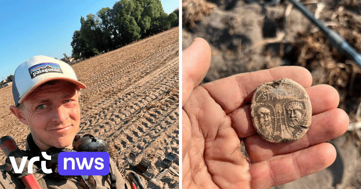 Westflame findet mit seinem Metalldetektor zwei mittelalterliche Siegel von Papst Innozenz IV auf einem Acker