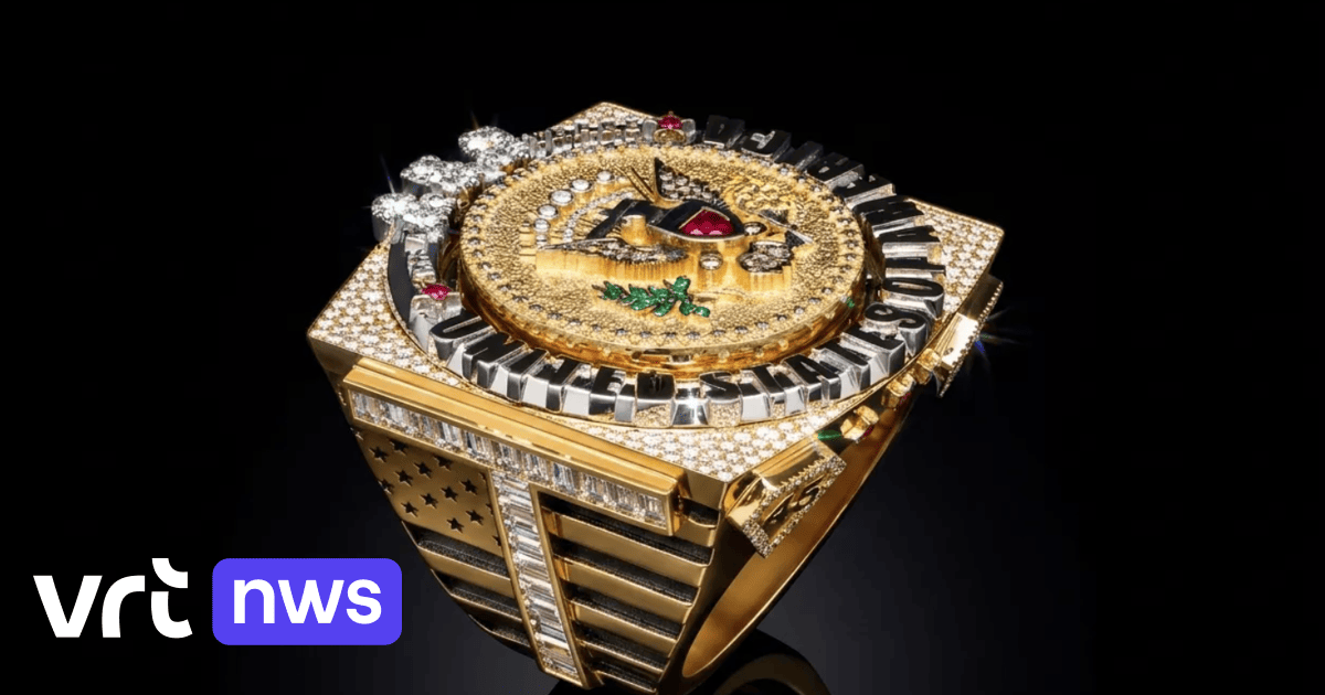 Antwerpse diamantsector onder vuur na ring voor Trump: Amerikaanse senatoren spreken van "mogelijke steekpenning" | VRT NWS Nieuws