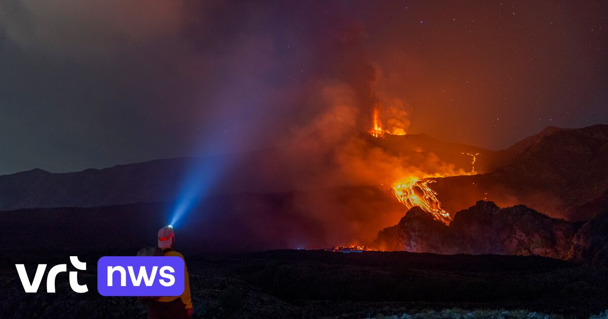 Luchthaven van Catania op Sicilië weer open na uitbarsting van Etna | VRT NWS Nieuws