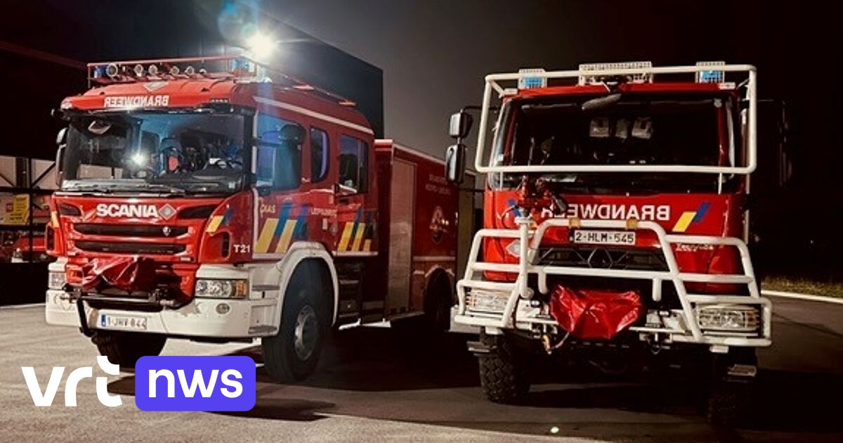 Grote brand in de Hoge Venen