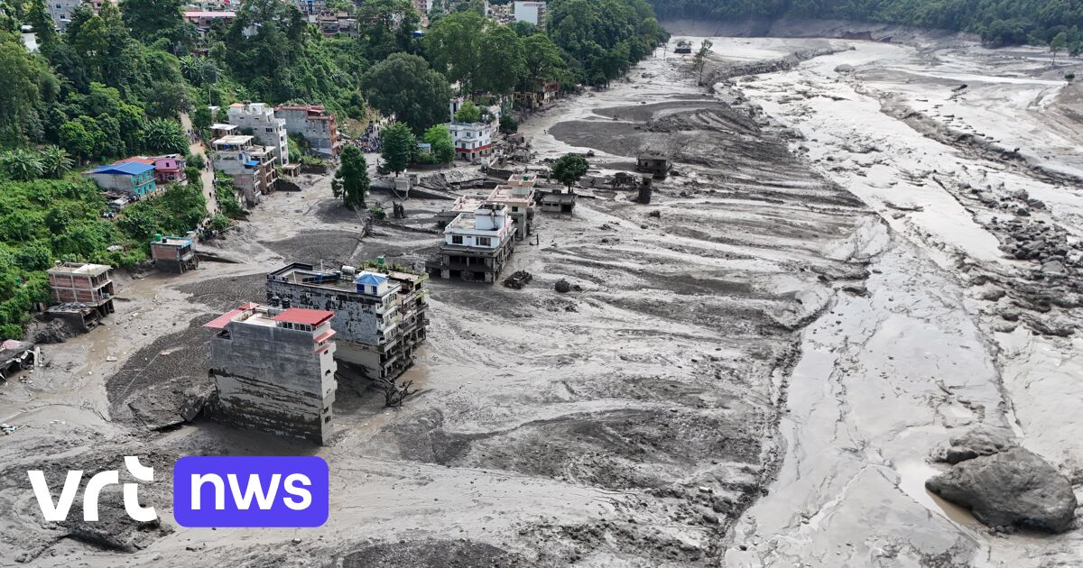 Grote ramp in Nepal en Tibet