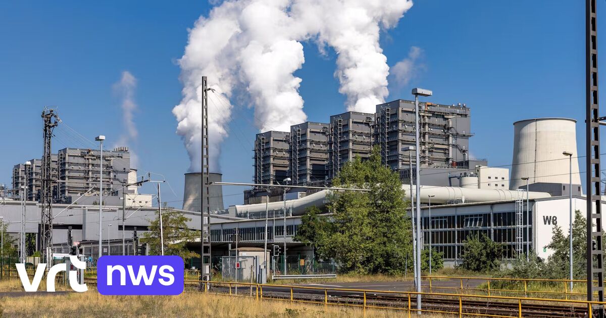 Gevaar bij een station in Duitsland