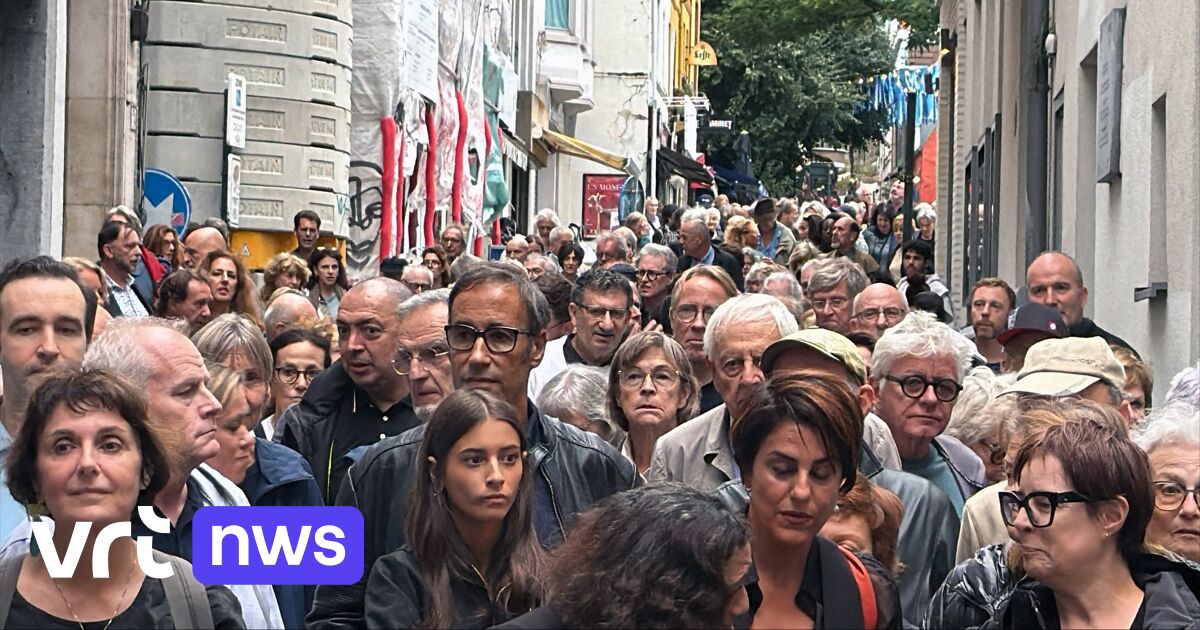300 Menschen gedenken der jüdischen Opfer der Razzien in den Brüsseler Marollen von 1942