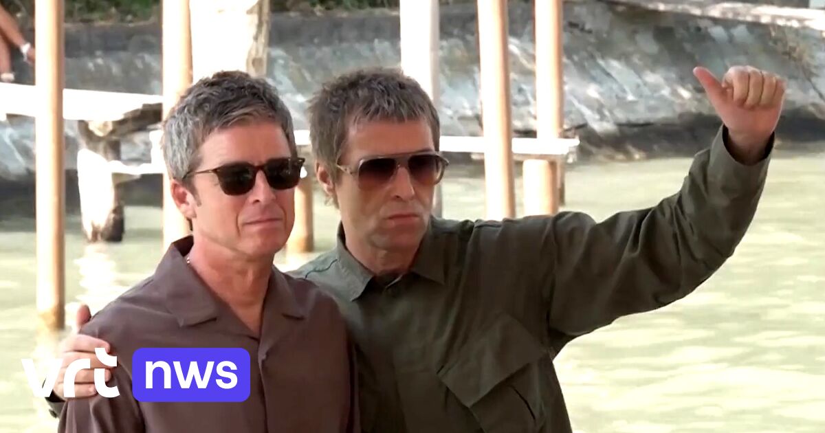 Liam en Noel Gallagher in Venetië gespot voor wereldpremière van docu 'Don't look back in anger'
