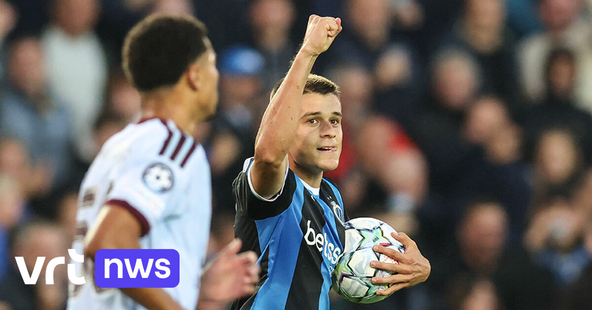 Club Brugge beaten by Aston Villa as Champions League resumes