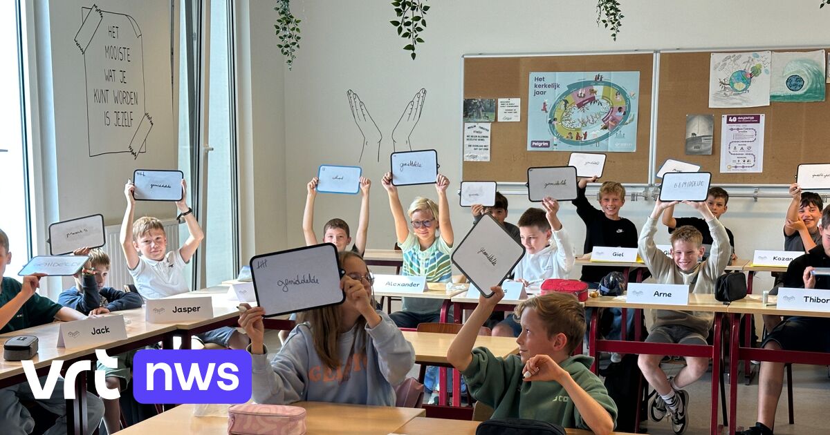 Kinderen uit 6e leerjaar volgen 1 dag per week uitdagendere lessen aan Sint-Franciscuscollege in Heu