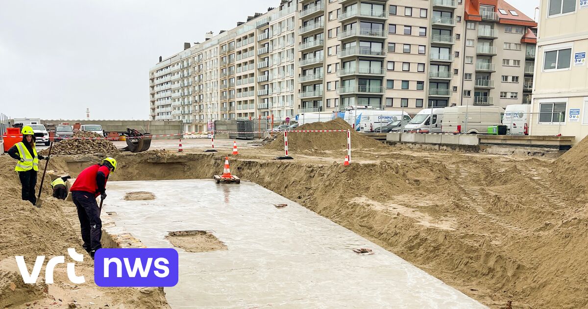 Archeologen ontdekken mogelijke constructie uit Eerste Wereldoorlog bij bouwwerken The Grand in Nieu