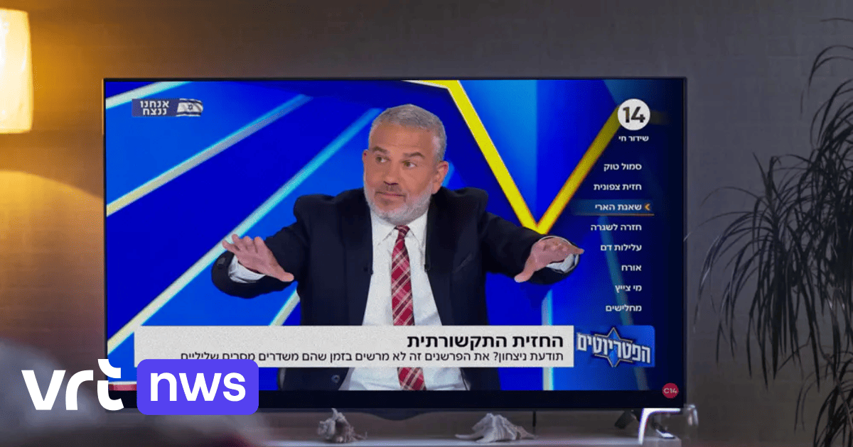 "We moeten al hun kinderen afmaken": VRT NWS vindt tientallen extreme uitspraken in populaire Israëlische talkshow | VRT NWS Nieuws