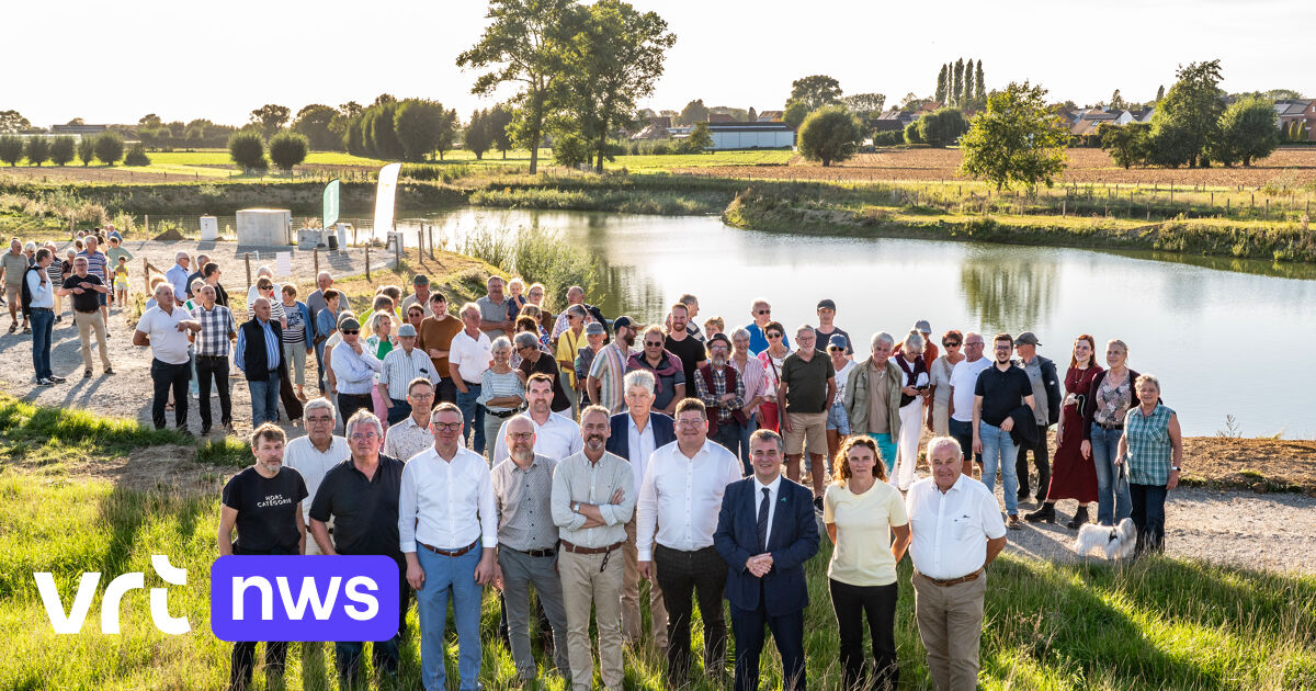 Roeselare opens new water buffer area to prevent flooding: "Avoiding 2016's troubles"