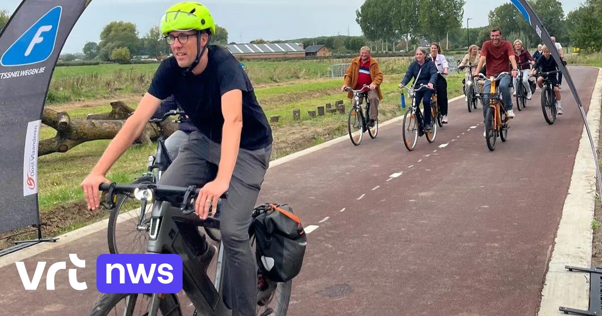 F426 officieel ingefietst: fietssnelweg Melsele-Kallo-Waaslandhaven veilig voor fietspendelaars