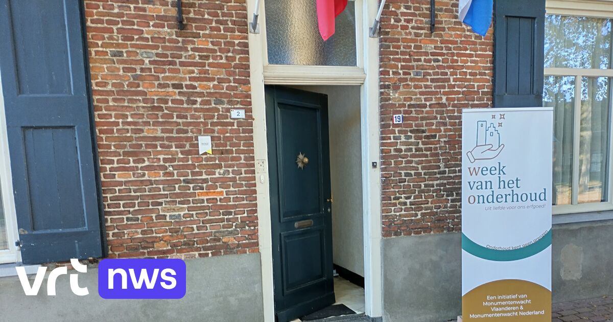 Eerste 'Week van het Onderhoud' van Monumentenwacht start in herberg pal op landsgrens in Baarle-Her