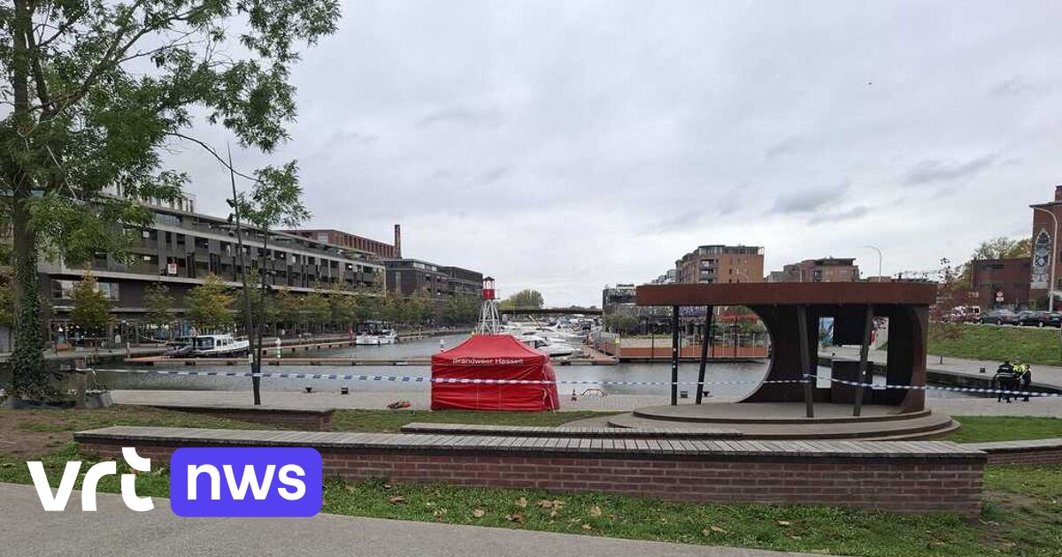 Duikers halen lichaam van man uit Kanaalkom in Hasselt: 