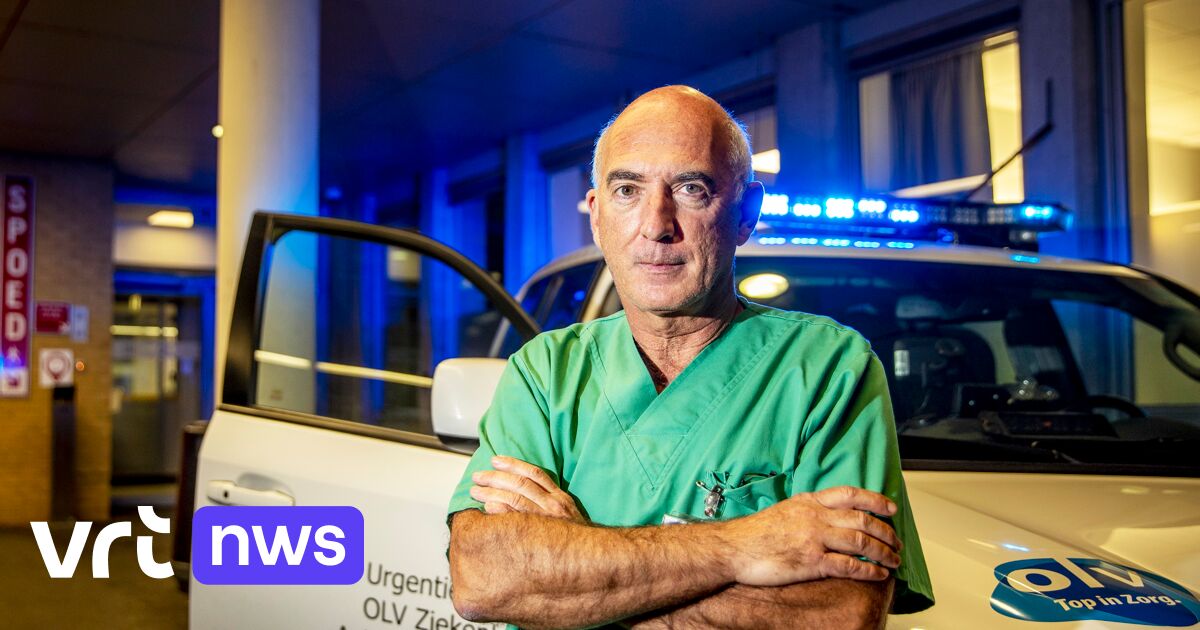 Photo: VRT Spoedarts Ignace Demeyer na treinramp in Spanje: "Mensen overschatten paniek, maar onderschatten de mentale impact"