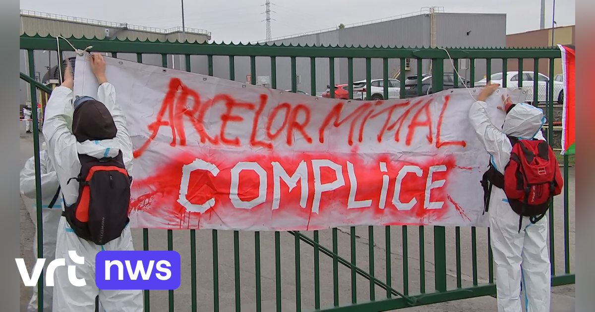 Code Rood Charleroi VIDEO Actievoerders Code Rood blokkeren staalbedrijf Arcelor Mittal in ...