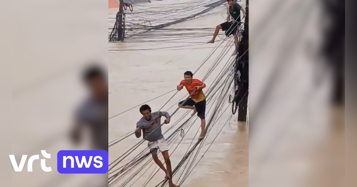Recordhoeveelheden regen in Thailand zetten hele stad onder water, zeker 90 doden in Vietnam