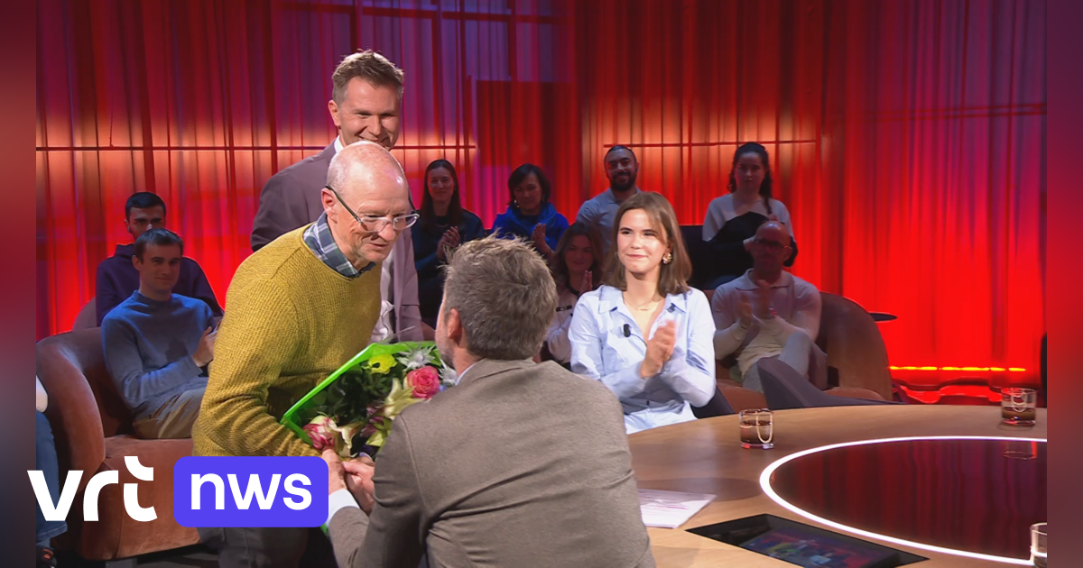 De Afspraak wuift cameraman Danny uit na 41 jaar dienst: 