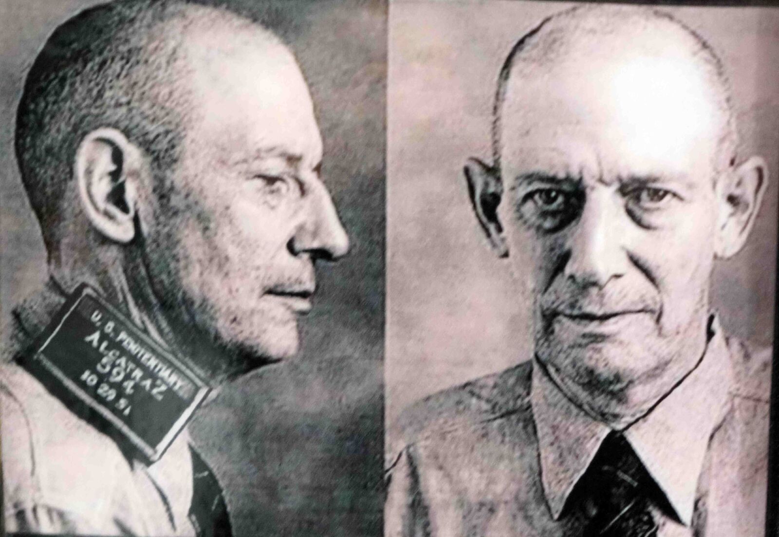 Foto De 'mugshot' van moordenaar Robert Franklin Stroud. Foto: Getty Images