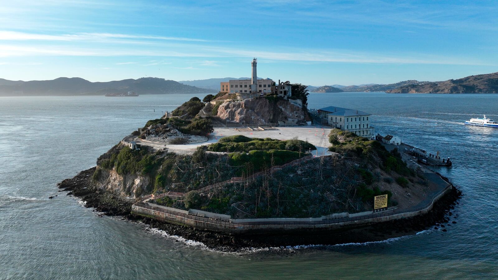 Foto Onder meer maffiabaas Al Capone zat in de jaren 30 opgesloten in de beruchte Alcatraz-gevangenis. Foto: AP