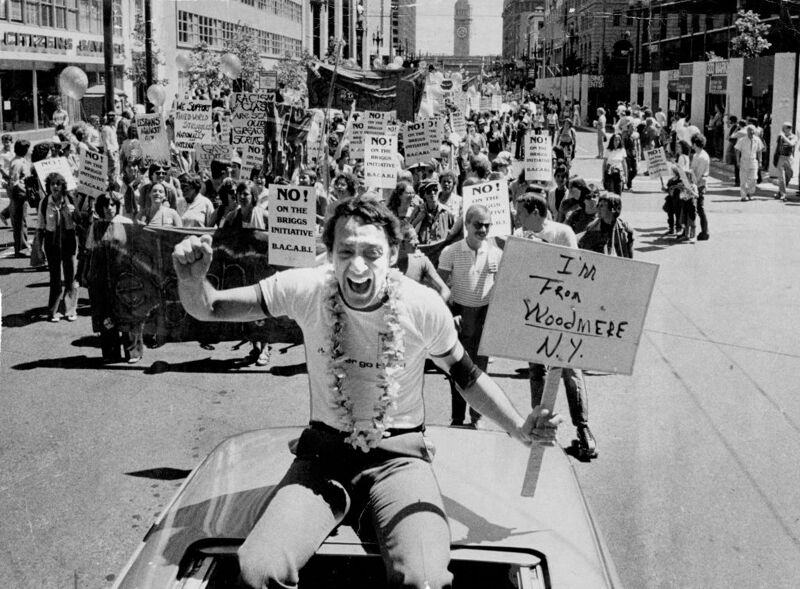 Foto Harvey Milk in 1978 ONLINE_YES