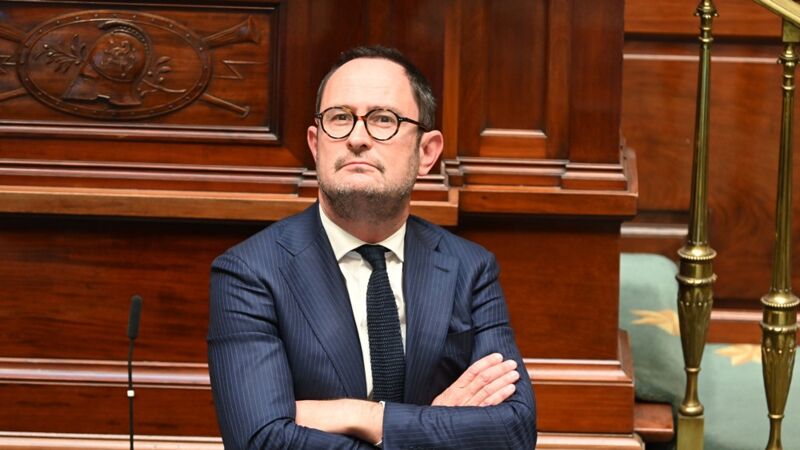 Foto Voormalig minister van Justitie Vincent Van Quickenborne