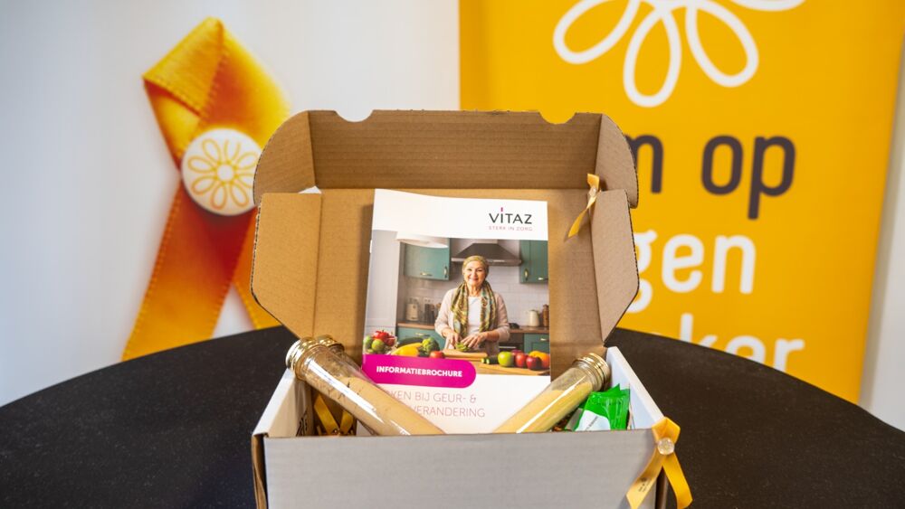 Foto In de smaakbox zitten kruiden en recepten.  Yannick Joos