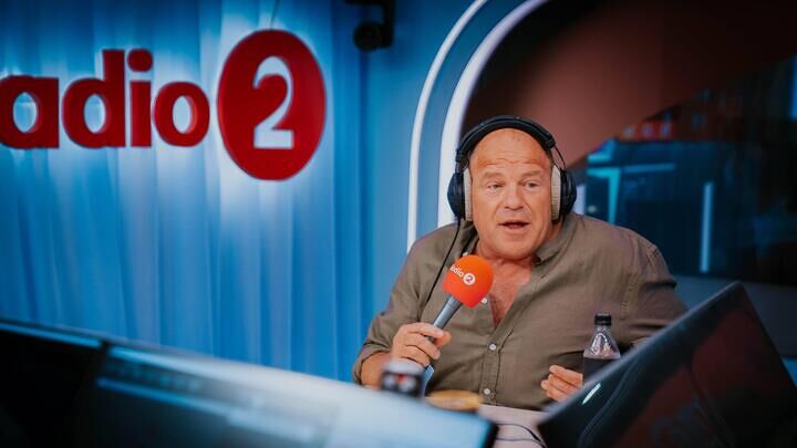 Foto Sergio had zich vanochtend verslapen. Hij raakte niet tot in de studio. Foto: VRT/Radio 2