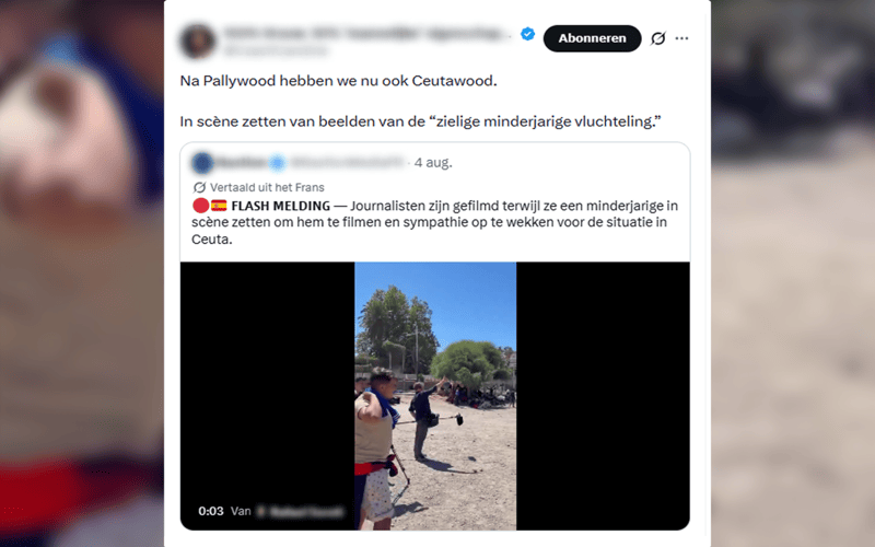 Foto Ook in het Nederlands verschijnen de beschuldigingen.