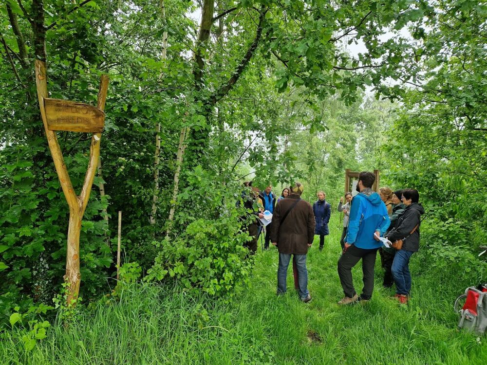 Foto De families richtten de vzw "Vrienden van den Horenbos" op Foto: Vrienden van den Horenbos