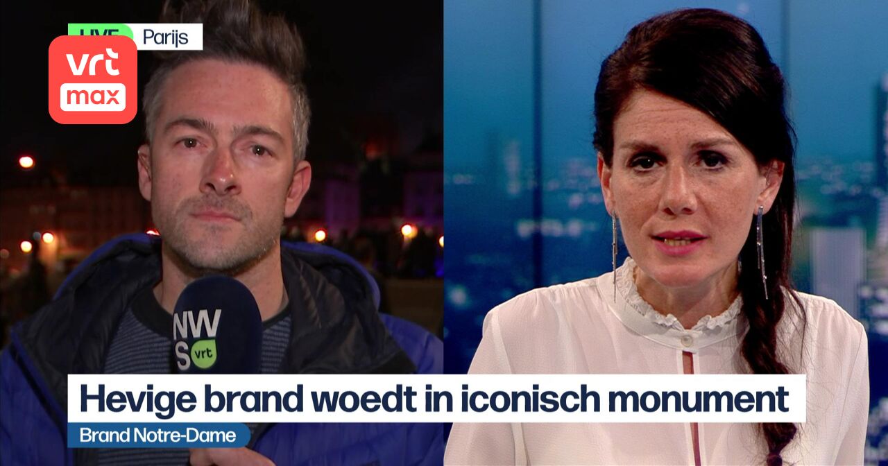 VRT NWS Journaal - Maandag 15 April 2019 Om 23:12 | VRT MAX