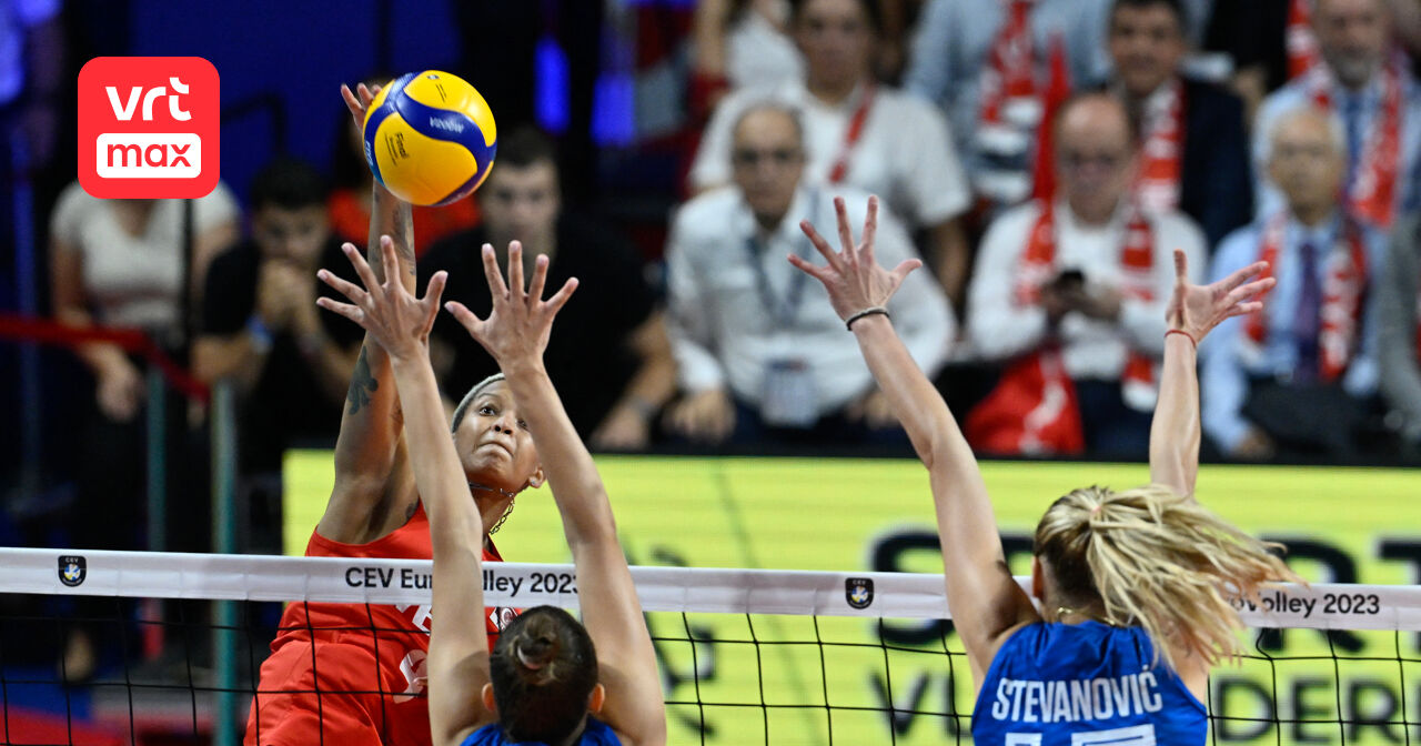 Sporza volleybal zondag 3 september 2023 om 2000 VRT MAX