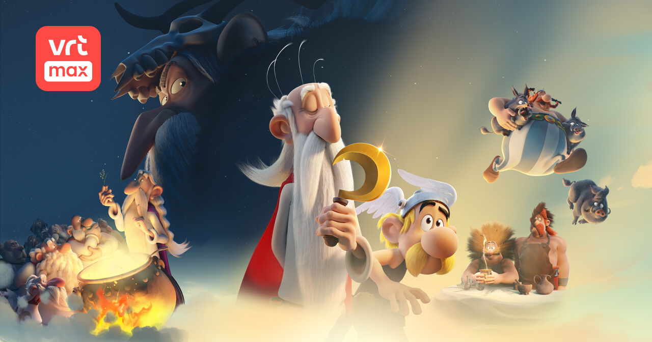 Asterix en Obelix gaan samen met Panoramix op pad voor een geheime