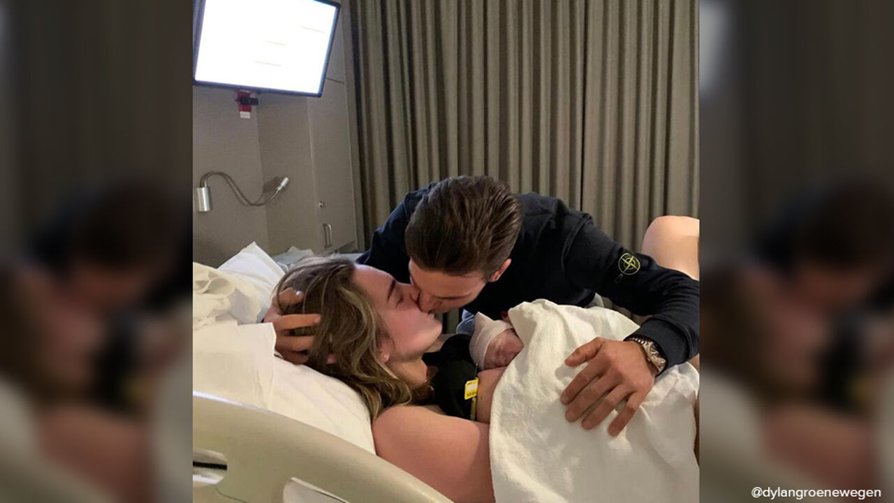 Wout van Aert en partner Sarah De Bie verwelkomen zoontje Georges