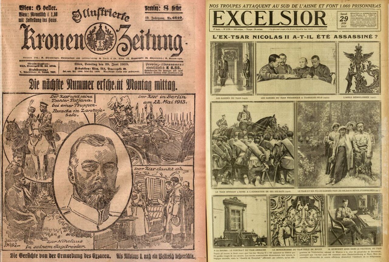 De laatste tsaar en zijn familie vermoord | VRT NWS: nieuws