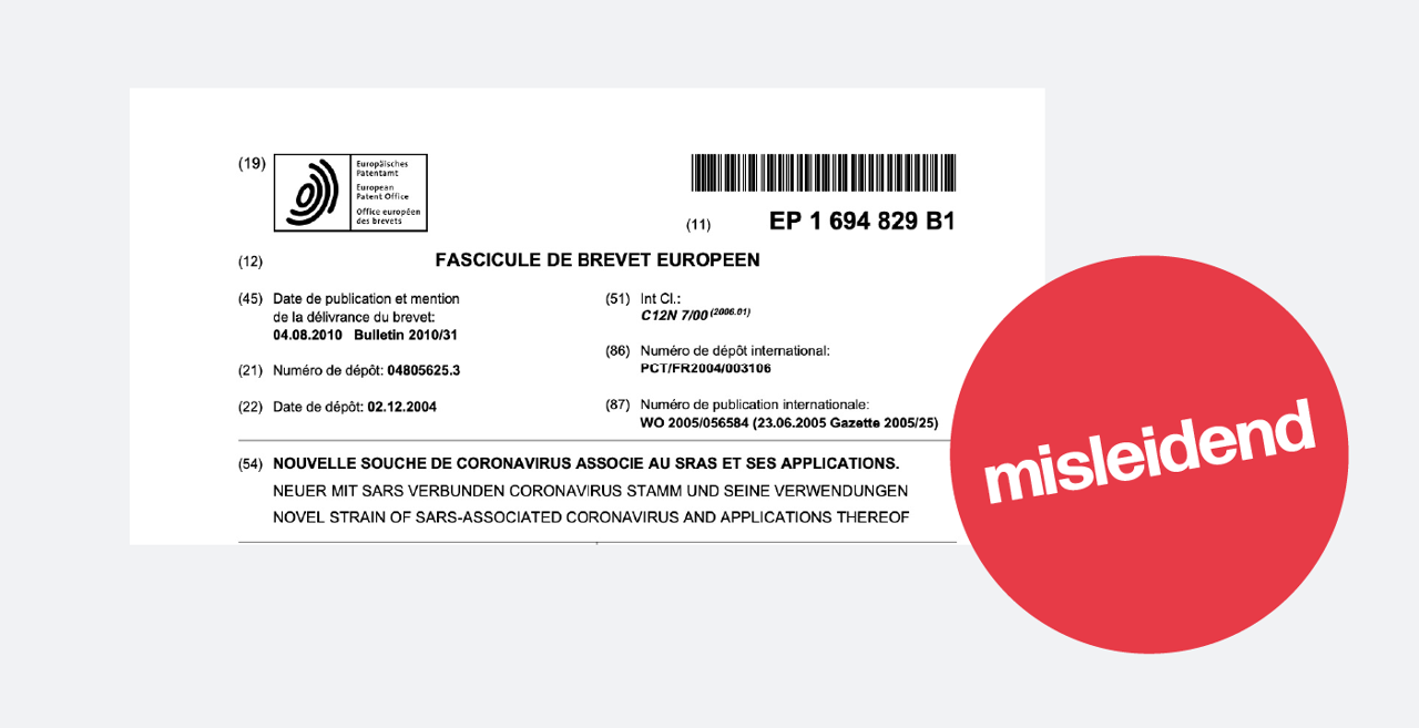 Een afbeelding van een patent