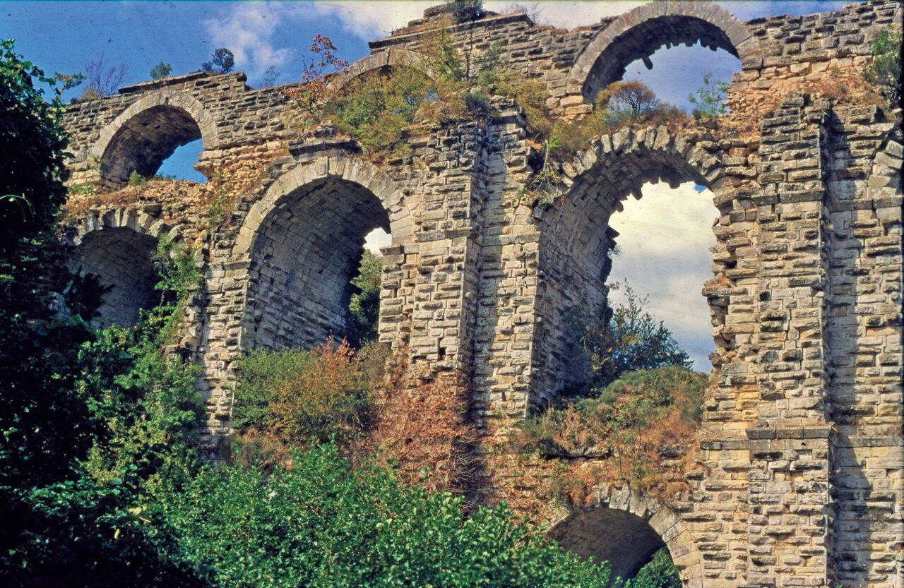Aquaduct van Constantinopel, langste waterkanaal van antieke wereld